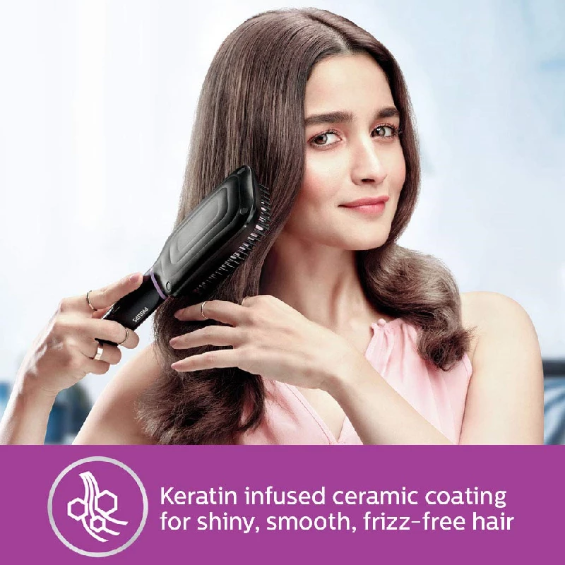 Hair comb straightener philips best sale